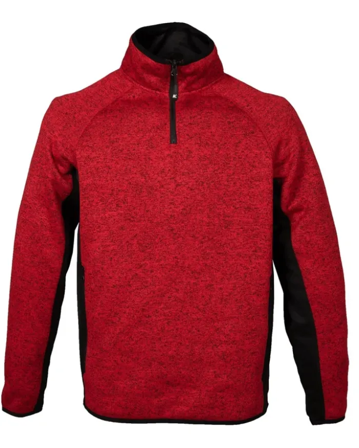 James Ross Knitted Fleece Maribor uomo, calda e morbida