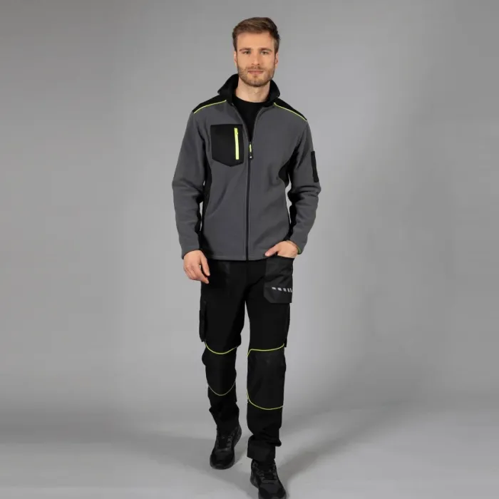 Labrador Pile Antipilling, Zip YKK, 100% Poliestere