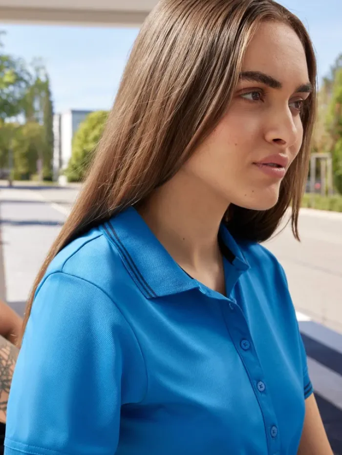 Ladies' functional polo
