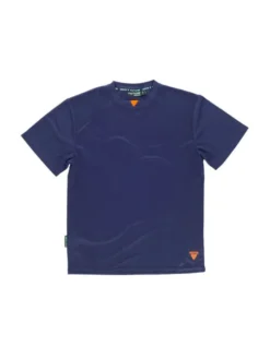 Maglia maniche corte in tessuto Waffle