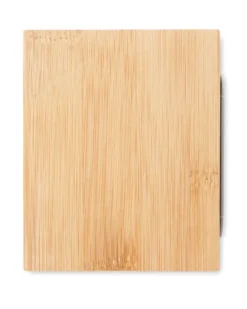 MANILA Portapenne bamboo con calendario, sveglia e termometro