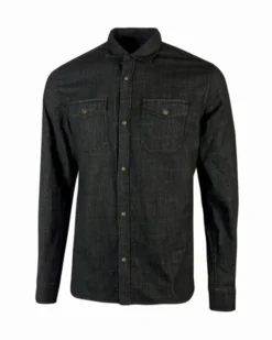 Maple Camicia da Lavoro Uomo Cotone Resistente Maniche Lunghe