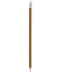 Matita Valentina con gommino, legno, temperata