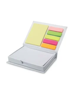 MEMOKIT set memo FSC®: blocco note, adesivi colorati, 11,5x9 cm