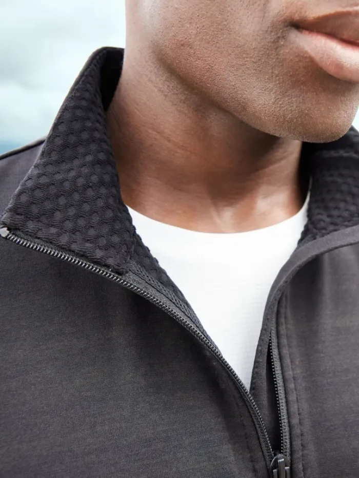 Men's sports structured fleece jacketgrs