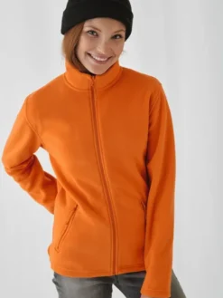 Micropile donna zip intera 280g poliestere anti-pilling