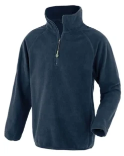 Micropile Junior Eco YKK Poliestere Riciclato ¼ Zip 165g/m²