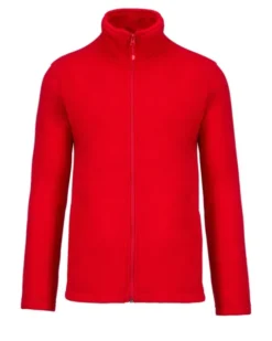 Micropile Uomo con Zip Intera, Anti-Pilling, 280g