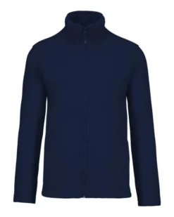 Micropile Uomo con Zip Intera, Anti-Pilling, 280g