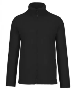 Micropile Uomo con Zip Intera, Anti-Pilling, 280g