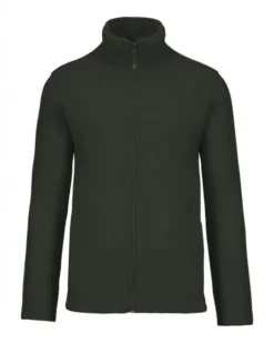 Micropile Uomo con Zip Intera, Anti-Pilling, 280g