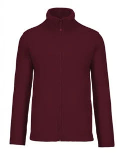 Micropile Uomo con Zip Intera, Anti-Pilling, 280g