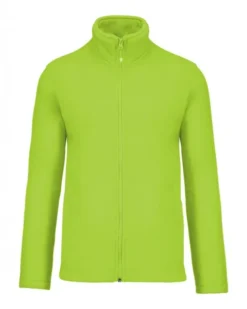 Micropile Uomo con Zip Intera, Anti-Pilling, 280g