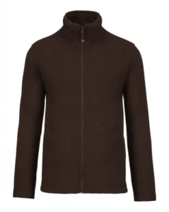 Micropile Uomo con Zip Intera, Anti-Pilling, 280g