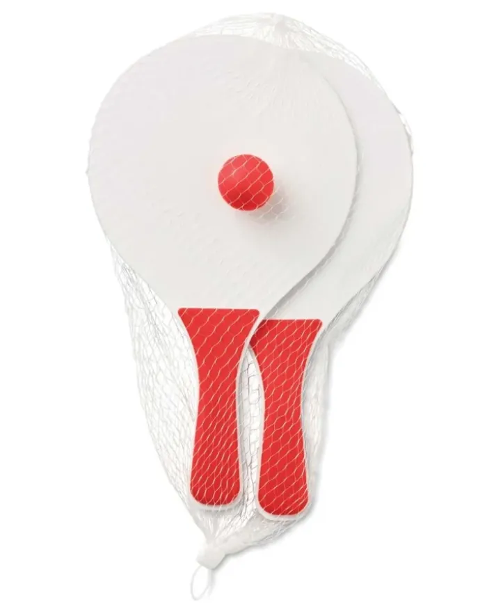 MINI MATCH Set 2 Racchettoni in MDF con Pallina