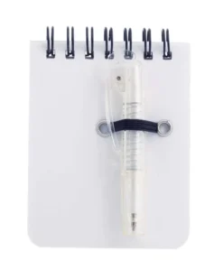 Mini Taccuino Duxo con penna, 60 fogli a righe