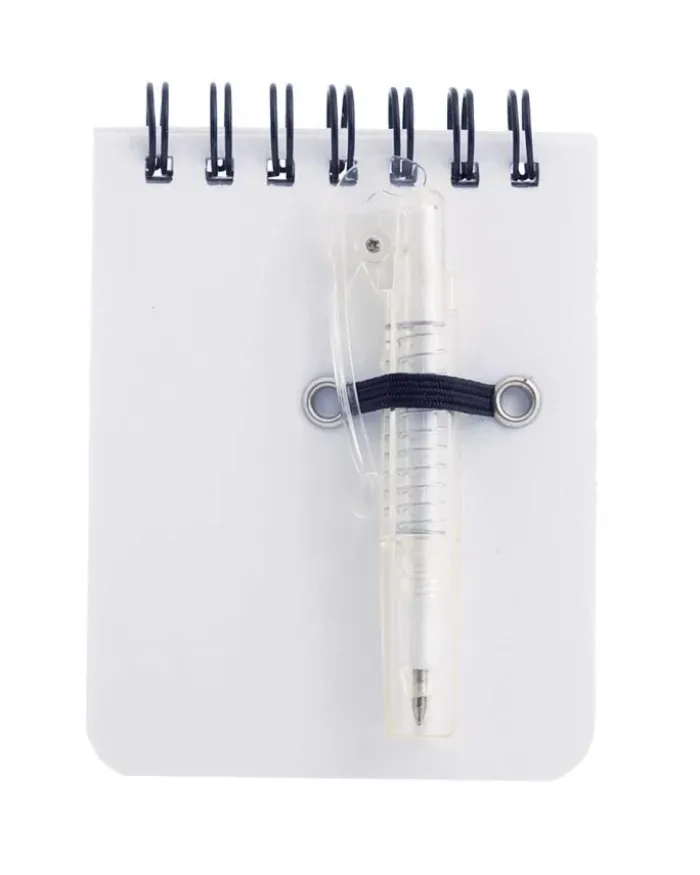 Mini Taccuino Duxo con penna, 60 fogli a righe