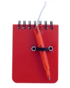 Mini Taccuino Duxo con penna, 60 fogli a righe