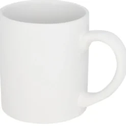 Mini tazza in ceramica bianca 210 ml per sublimazione - 7,2x8,2 cm