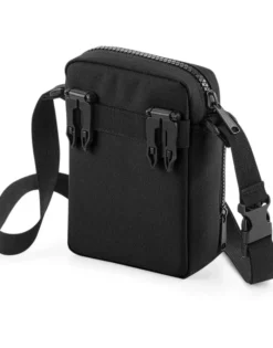 Multipocket Modulr™ Pochette 1L Nera con Clip, Tracolla e Rete