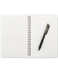 NOBUUK Notebook A5 Riutilizzabile in Cartone Riciclato con Penna