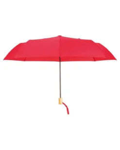 Ombrello mini windproof RPET 21" Save the Planet, manico legno