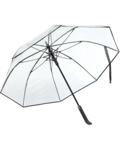 Ombrello trasparente VIP Ø103cm, aste colorate in fibra glass