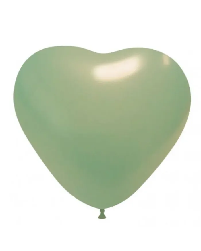 Palloncini Cuore Lattice Pastello 25cm - Biodegradabili Balloonia
