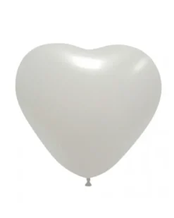 Palloncini Cuore Lattice Pastello 25cm - Biodegradabili Balloonia