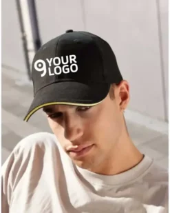 6 panel sandwich cap