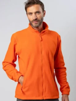 Peak Pile Uomo Zip Intera, Micropile Pesante, 2 Tasche