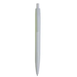 Penna a scatto Blu, corpo colorato, clip resistente