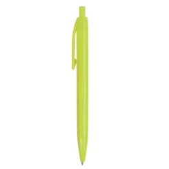 Penna a scatto Blu, corpo colorato, clip resistente