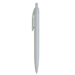Penna a scatto Blu, corpo colorato, clip resistente