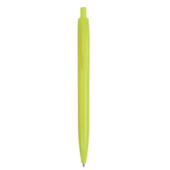 Penna a scatto Blu, corpo colorato, clip resistente