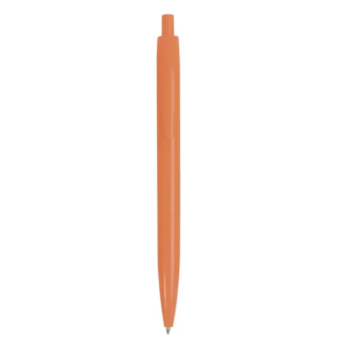 Penna a scatto Blu, corpo colorato, clip resistente