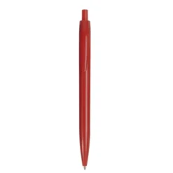 Penna a scatto Blu, corpo colorato, clip resistente