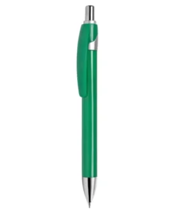 Penna a sfera Ceed con clip colorata, scatto e refill nero