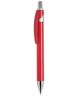 Penna a sfera Ceed con clip colorata, scatto e refill nero