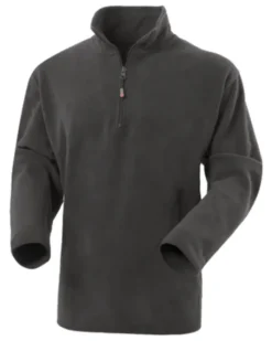 Pile Dublino Uomo 100% Poliestere con Mezza Zip