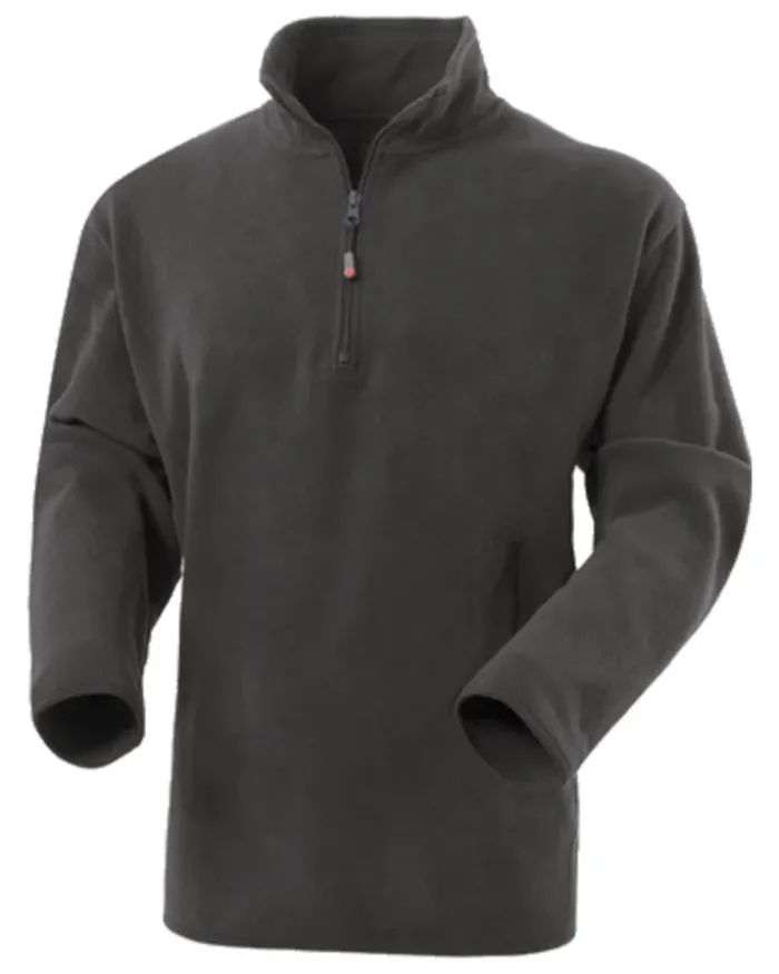 Pile Dublino Uomo 100% Poliestere con Mezza Zip