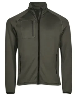 Pile Uomo StretchRegular Fit con Zip, Elastico e Tasche