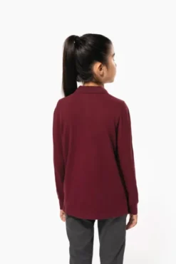 Polo bambino maniche lunghe