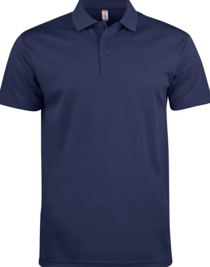 Polo Basic Active, poliestere tecnico slim fit 160g/m²