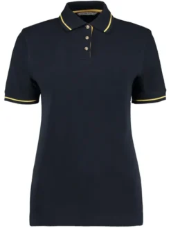 Polo donna St. Mellion cotone pettinato, classic fit, dettagli colorat