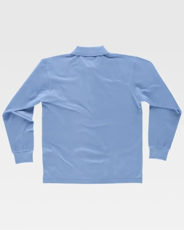 Polo UomoCotone Antibatterica Manica Lunga