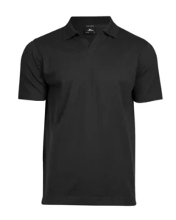 Polo UomoScollo a V Cotton Stretch, Comfort e Stile