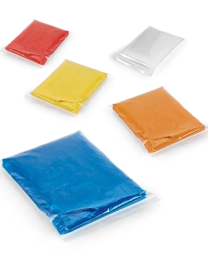 Poncho impermeabile in PVC leggero 8gr, taglia unica |