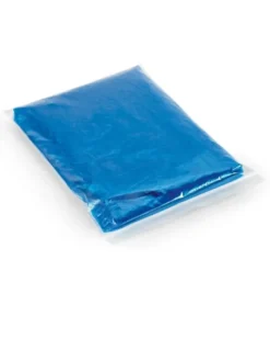 Poncho pieghevole Turi trasparente PVC 127x102 cm leggero