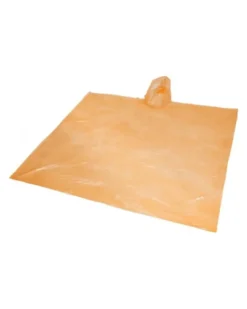 Poncho pioggia trasparente Ziva con custodia, monouso 90x120 cm